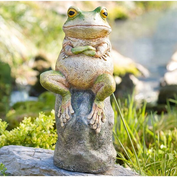 Frog / Toad Animals Weather Resistant Garden Statue